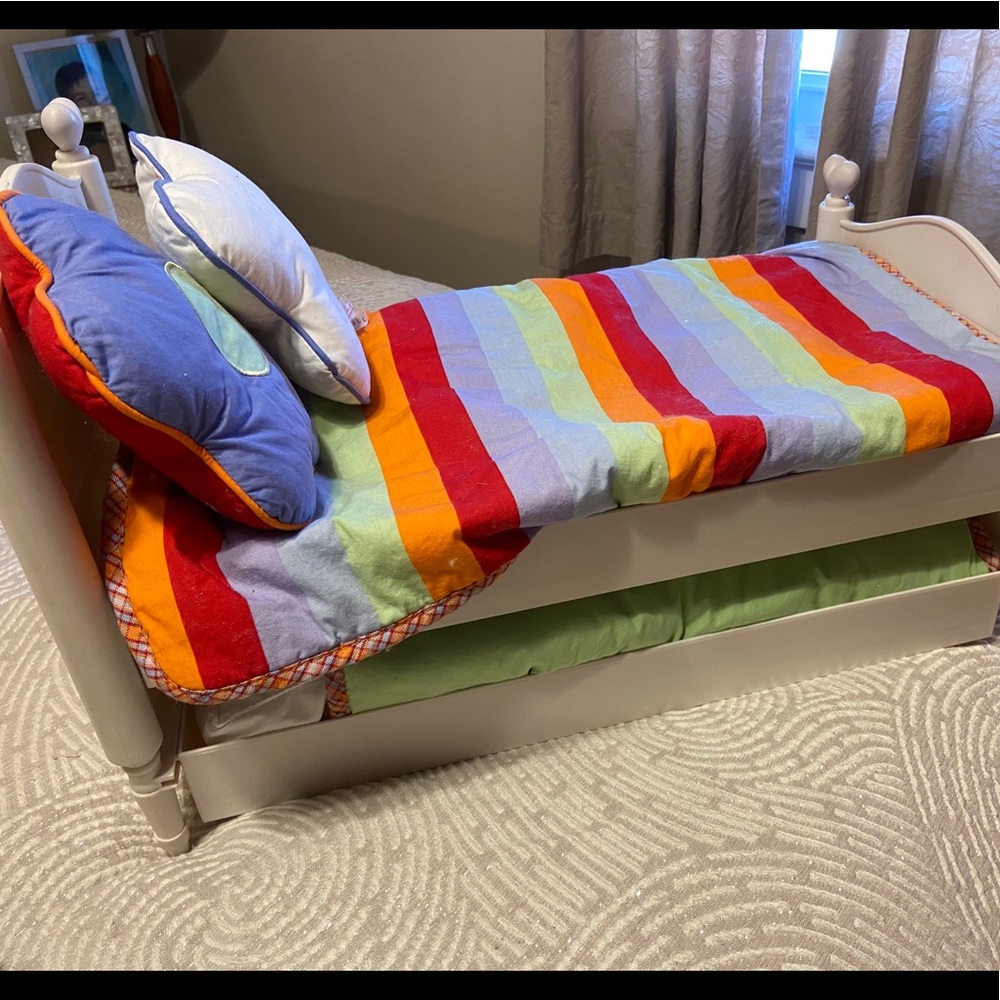 American Girl trundle bed